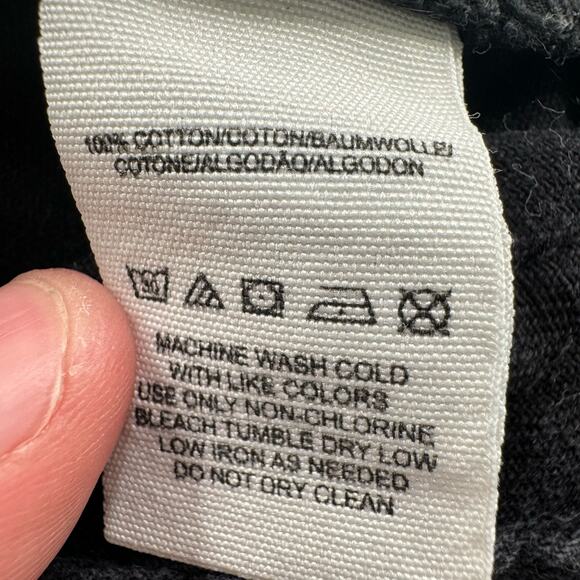 Free people black cotton distressed shorts - Picture 4 of 6